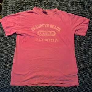 Slightly worn medium Comfort Colors pink t-shirt.